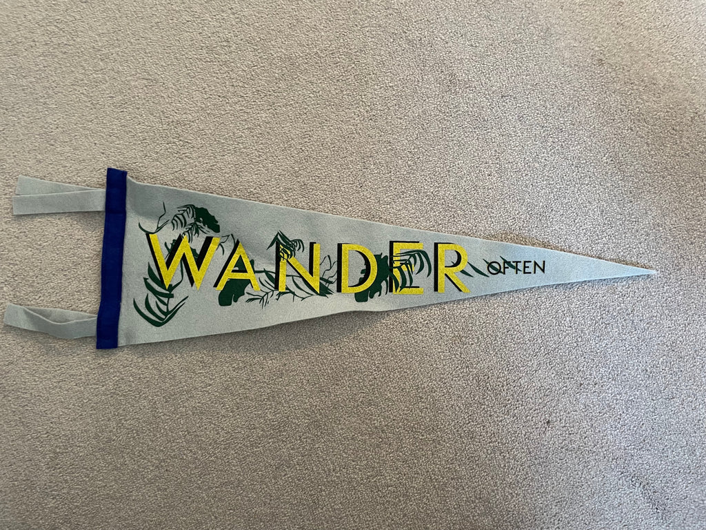 Kip Yards x Oxford Pennant- Wander Often Pennant