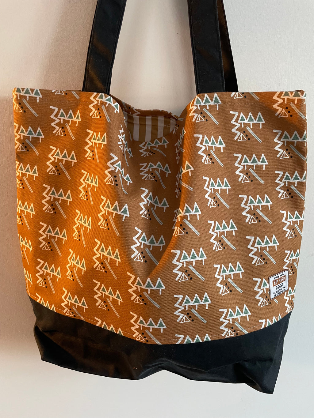 Orange Tote Bag Trees