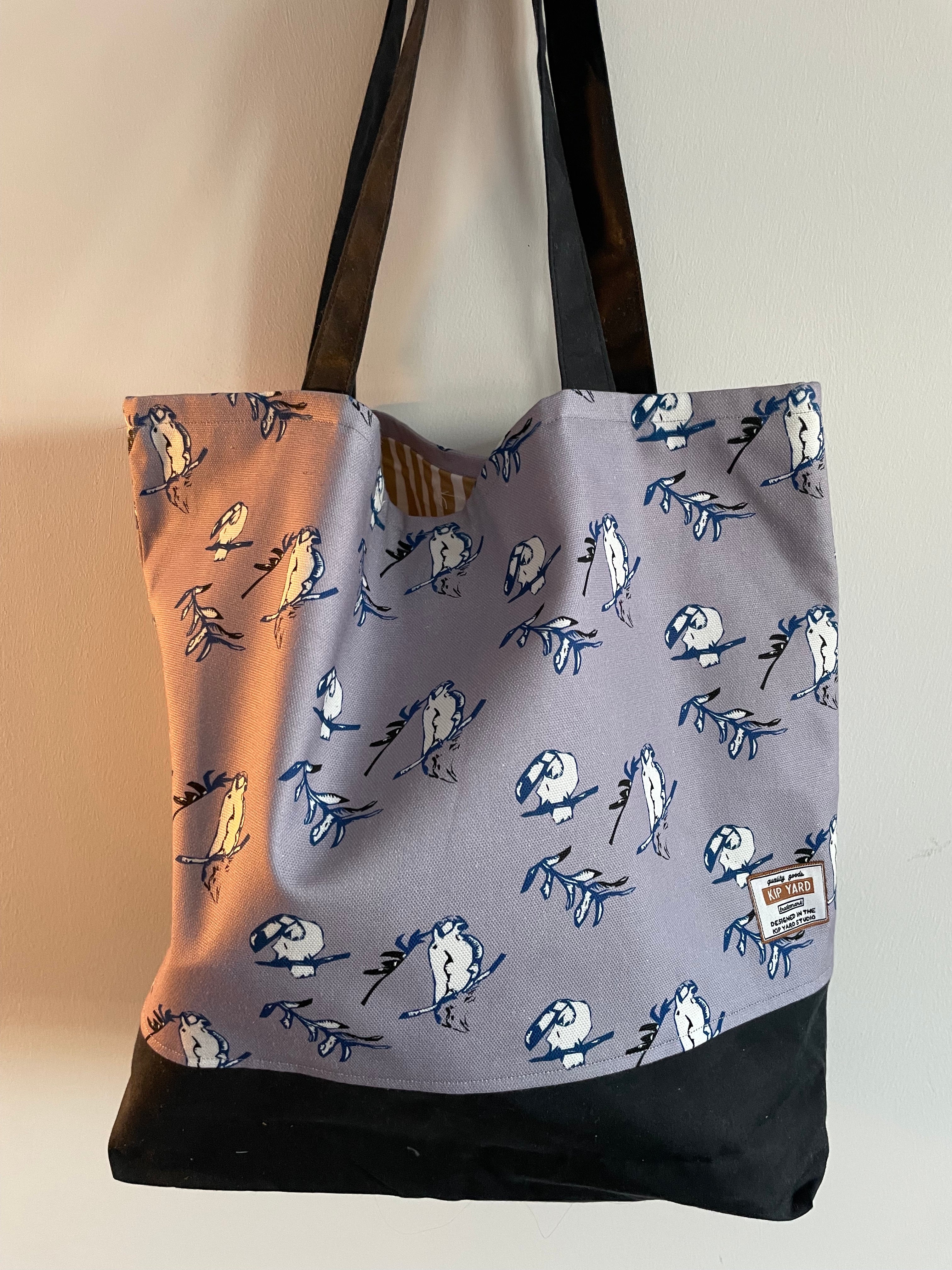 Toucan Lilac Tote Bag