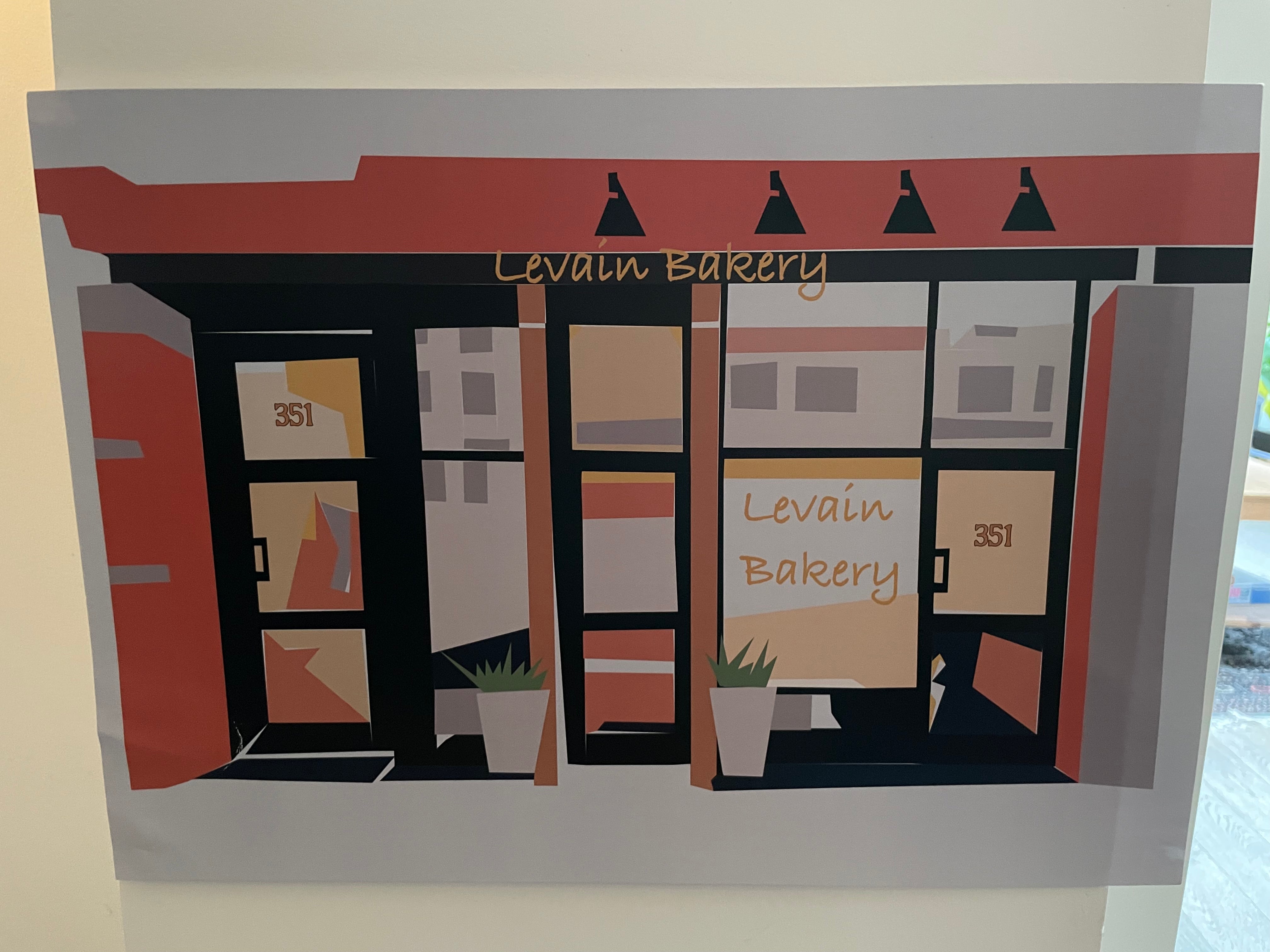 Levain Bakery New York Print