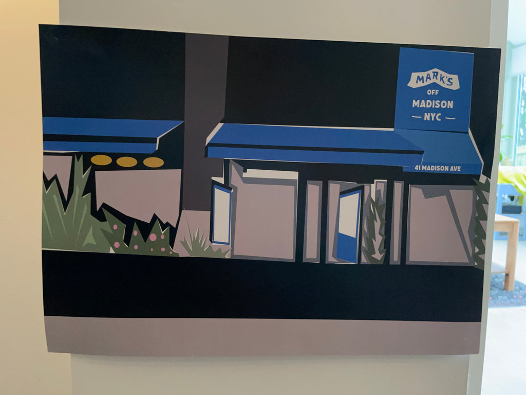 Marks Deli New York Print