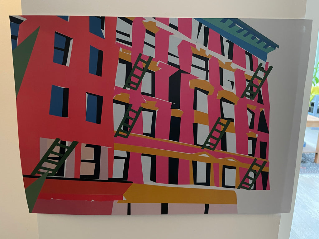 New York Apartments Print